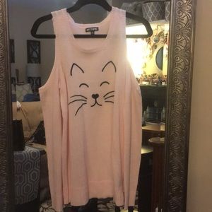 Pink cat lady sweater 🐱💕